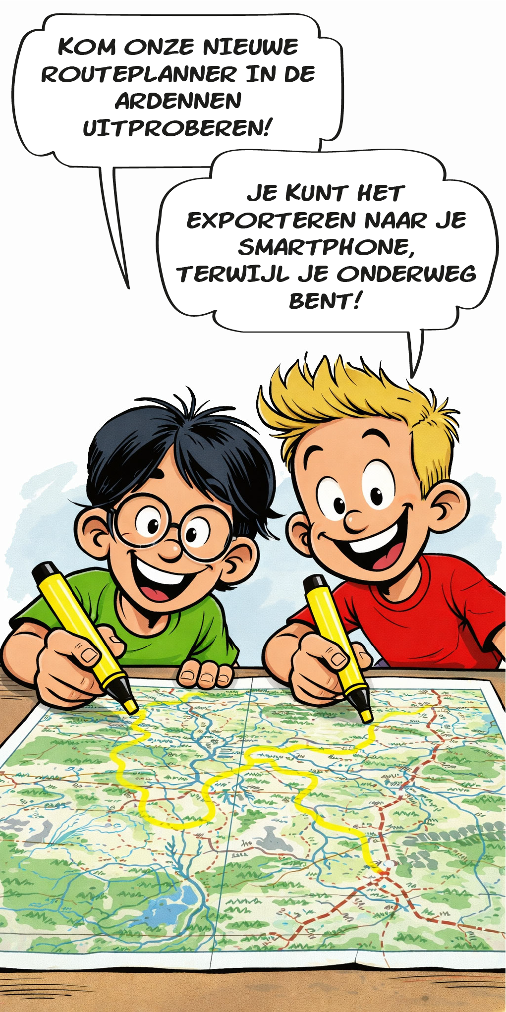 Probeer de nieuwe routeplanner!